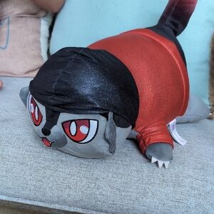 Plush Toy with Red and Black Outfit